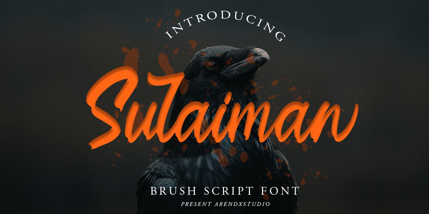 Пример шрифта Sulaiman #1